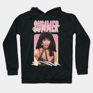 Donna Summer / Retro Style Fan Art Design Hoodie